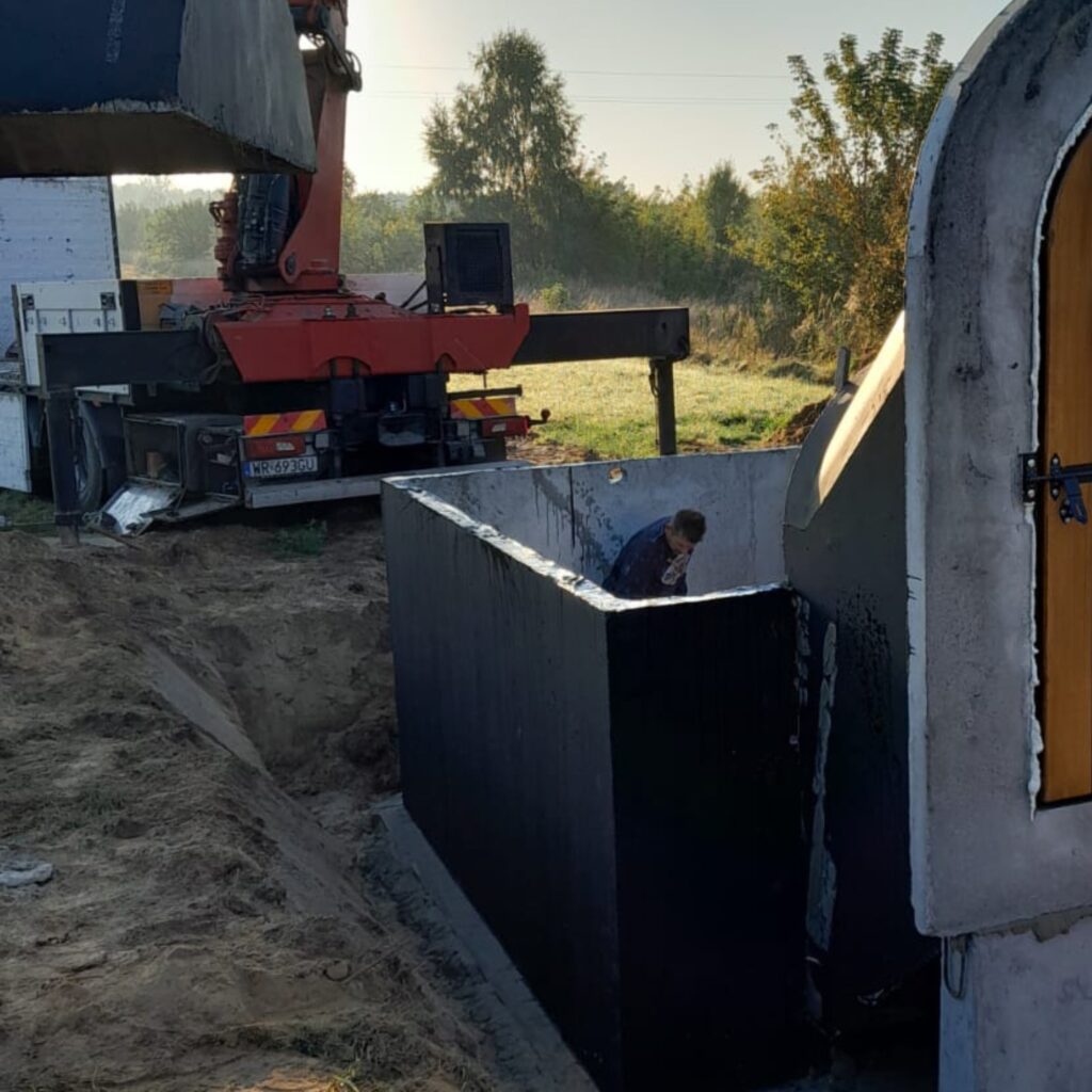 Budowa piwnicy w ziemi